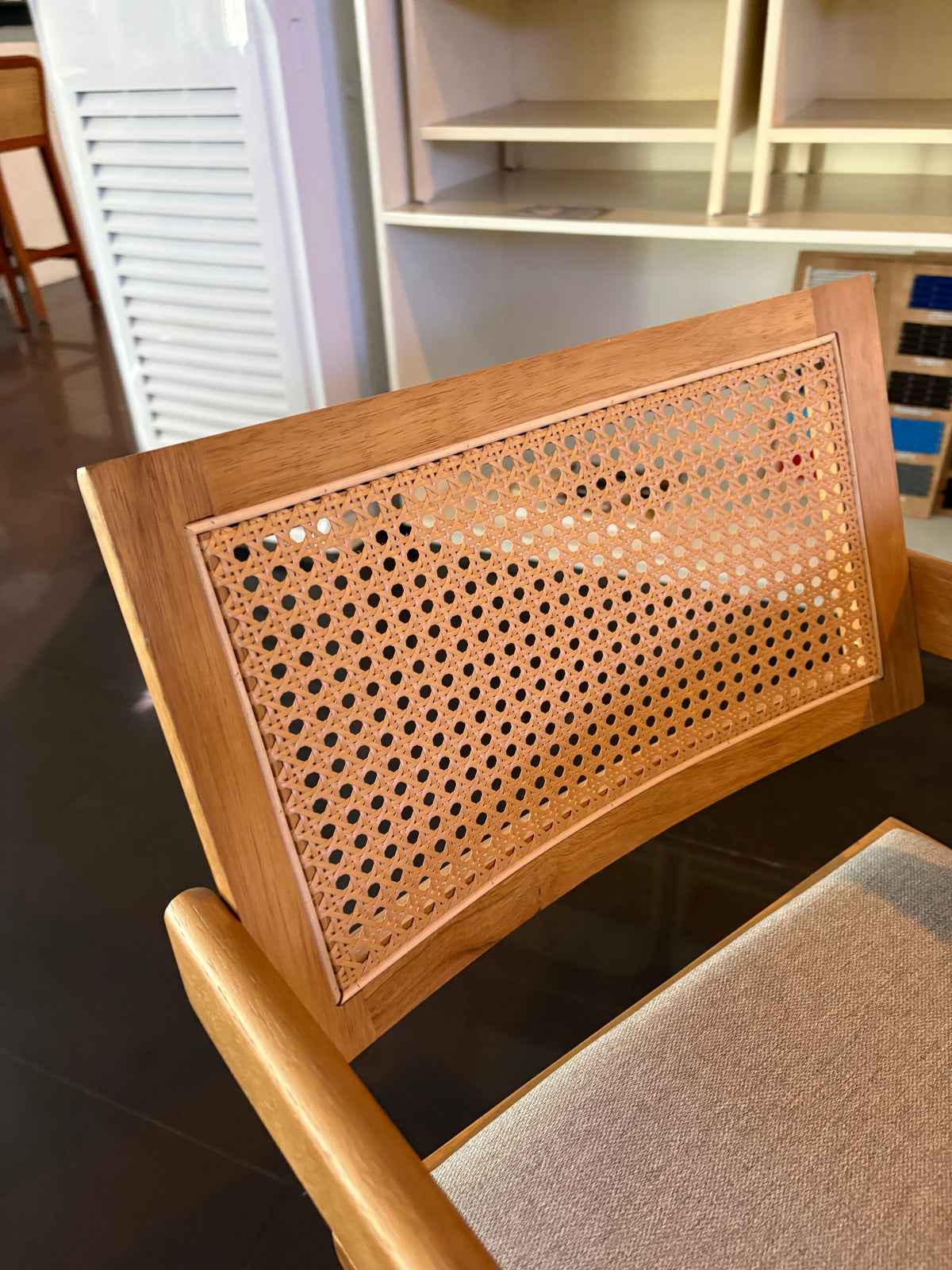 Lucio 6-Seater Solihiya Dining Set | Modern Solihiya Dining Table with Woven Chairs
