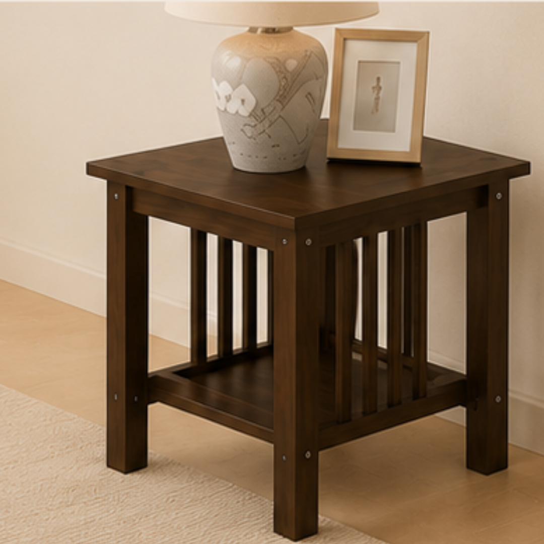 Elsa Sala Set | Solid Mahogany Living Room Set with Premium Fabric Upholstery