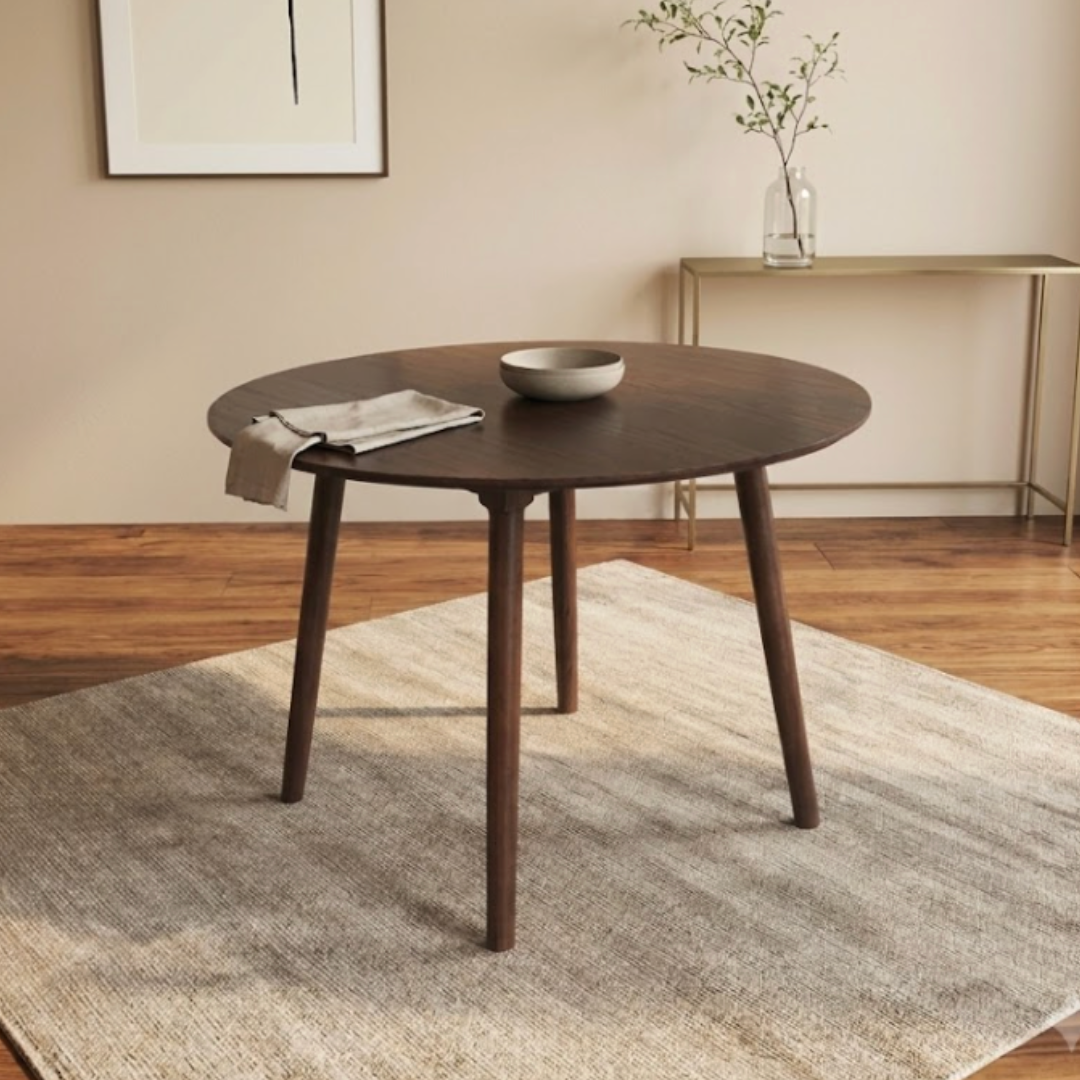 KIM Dining Set | Classic Wooden Dining Set with Windsor Chairs – 4 or 6 Seaters