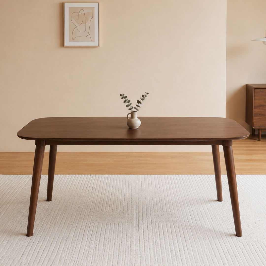 KIM Dining Set | Classic Wooden Dining Set with Windsor Chairs – 4 or 6 Seaters