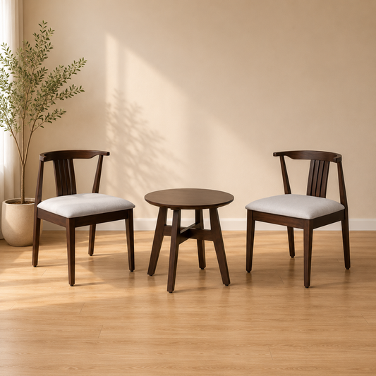 Billie Lounge Set | Elegant Lounge Set with Solid Wood Construction and Cozy Upholstered Seating