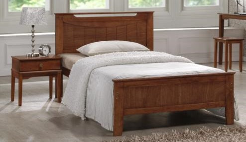 Athena Wooden Bed Frame | Classic Solid Wood Design for Lasting Comfort