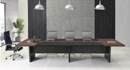 Harvey Conference Table – Premium Boardroom Centerpiece (Available in 280cm & 400cm Width)