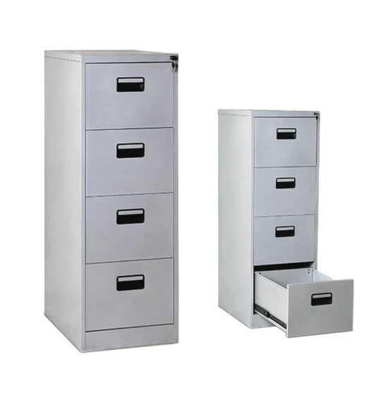 Ken Filing Cabinet – 4-Drawer Vertical Storage with Flush Handles
