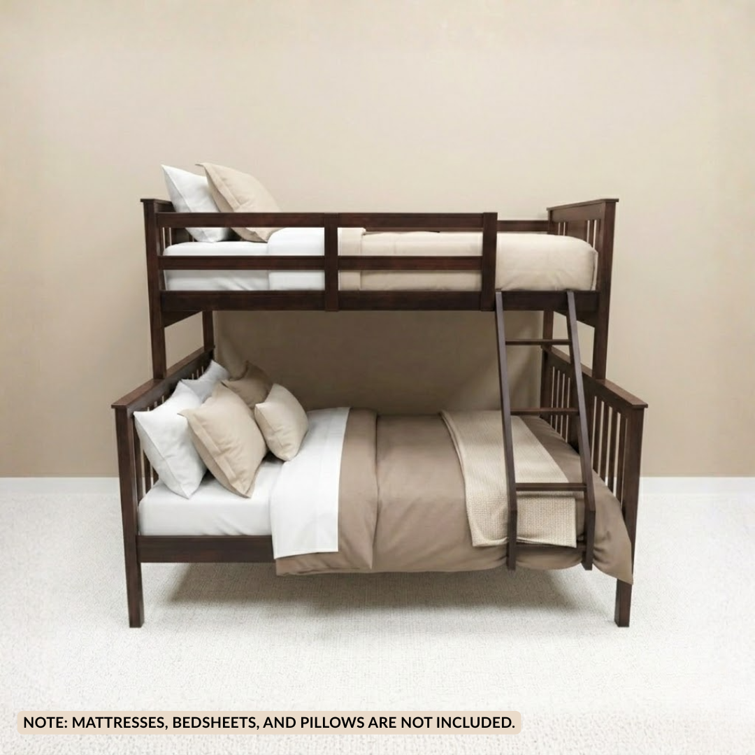 Emily Bunk Bed | Best-Selling Space-Saving Bed – Single Top & Double Bottom