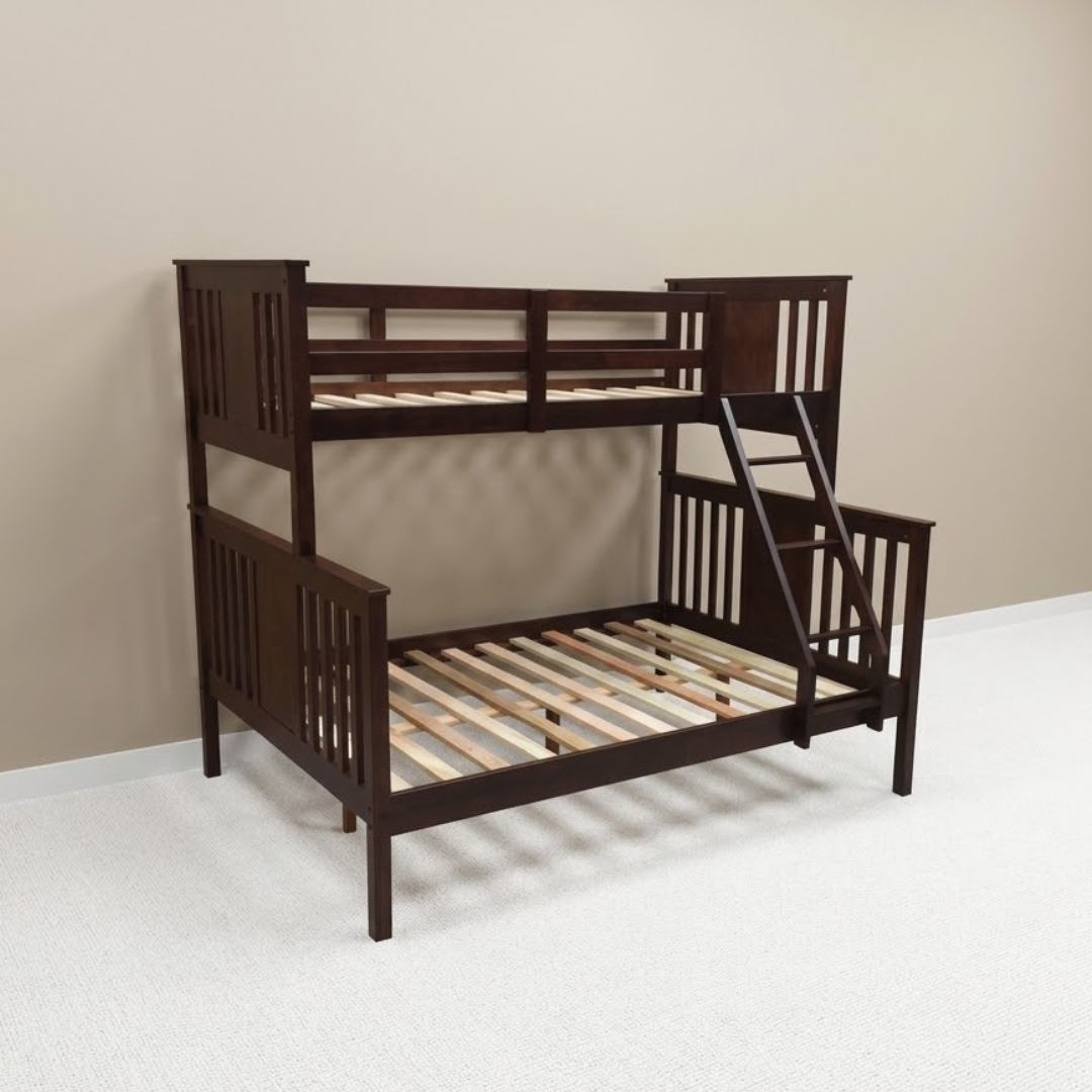 Emily Bunk Bed | Best-Selling Space-Saving Bed – Single Top & Double Bottom