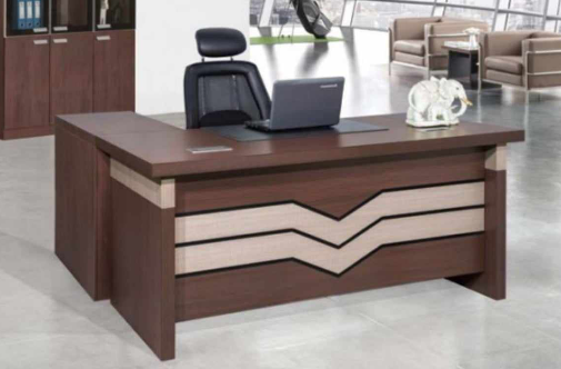 Mike Executive Table – L-Shaped Modern Office Desk (160cm)